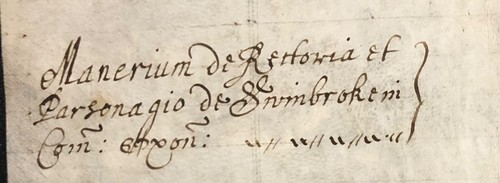 Genuine English manuscript land document dated 1689 on vellum. - Picture 4 of 4