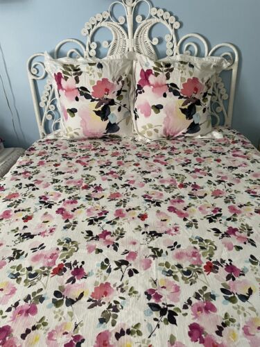 Anthropologie Helen Dealtry floral queen duvet and shams - Picture 1 of 11
