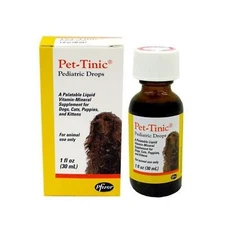 Pet Tinic Liquid Vitamin Iron Mineral Supplement for Dogs Cats Puppies Kittens