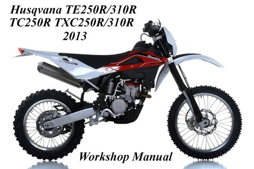 HUSQVARNA TE250R/310R TC250R TXC 250R/310R 2013 WORKSHOP MANUAL - PDF Files - 第 1/2 張圖片
