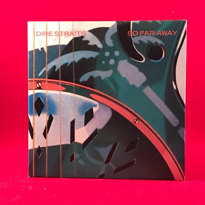 DIRE STRAITS So Far Away 1985 UK 7'' Vinyl Single Walk Of Life DSTR9 original 45