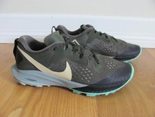 NIke Zoom Terra Kiger 5 AQ220-301 Green Running Shoes Womens 7M UK4.5