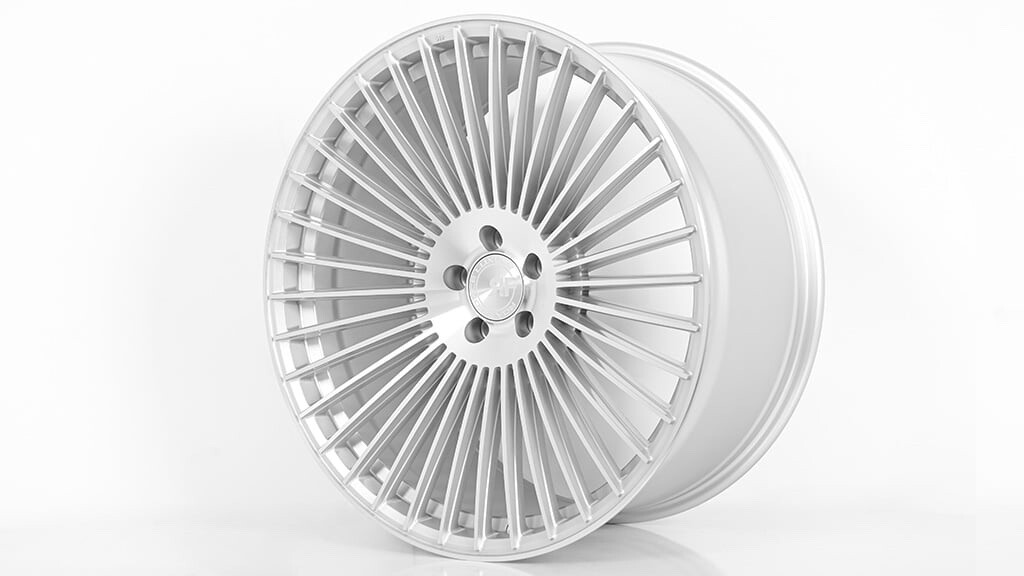 20” RF35 MACHINED SILVER WHEELS FOR MERCEDES W205 C300 C450 C43