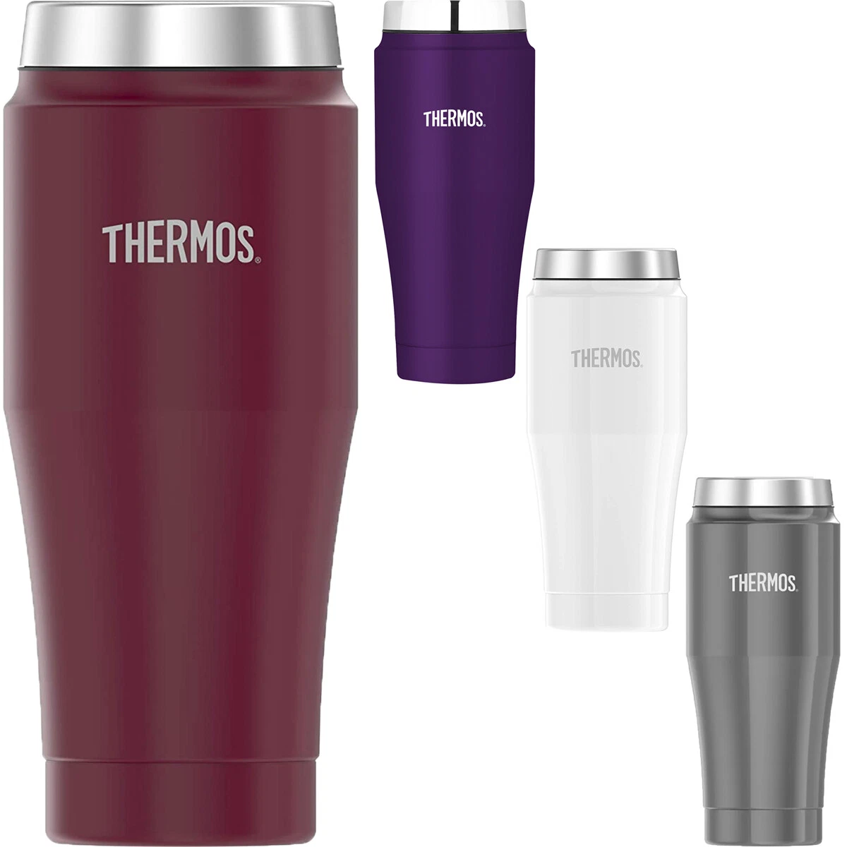 Thermos Stainless Steel Tumbler, 16 oz.