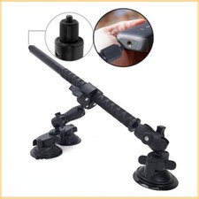 For Gopro Insta 360 Car Ballhead Triangle Suction Cups Invisible Selfie Stick