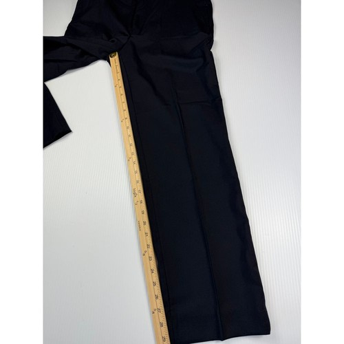 Horace small Navy Blue Dress Pants Professional Work Slacks w Belt Loops 32w - Picture 2 of 6