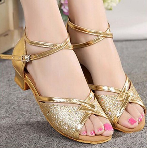 Ladies Sandals Professional Dance Shoes 