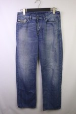 DIESEL KURREN 008KK Blue Wash  Regular Straight Jeans  W31 L34 Button Fly