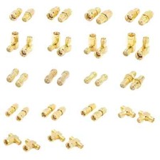 SMA Adapter Male to Female Connector, Coaxial Converter Plug for RF Applications