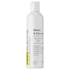   Non Scents Refresh  Cleanse Face and Body Wash 8 fl. oz. - New, Sealed  