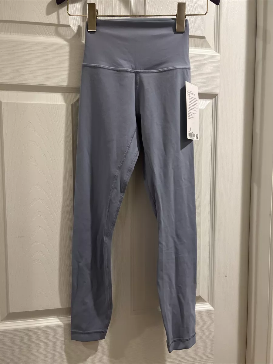 NWT Lululemon High Rise Align Pant 7/8 24” * Asia Fit Chambray