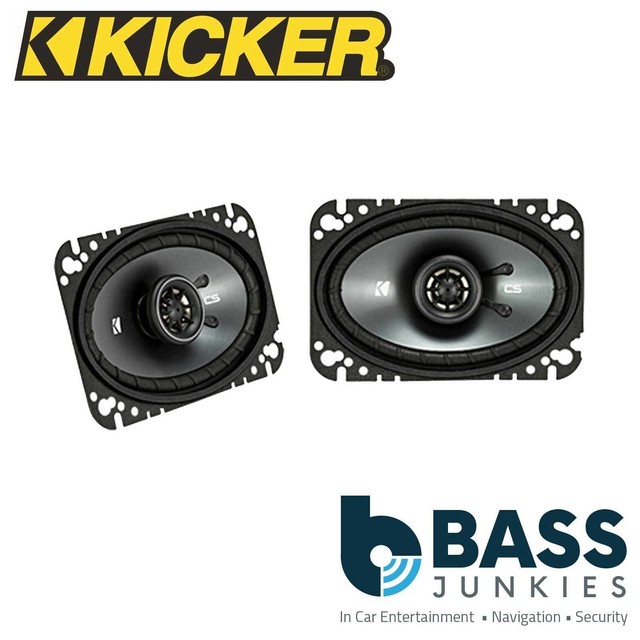 BMW 5 Series E28 Footwell Speakers KICKER 4x6" Car Speaker Kit 150w for