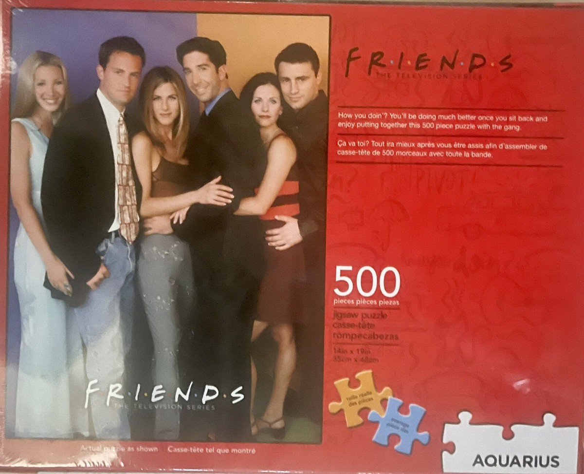 Friends TV Series Cast 500 Piece Jigsaw Puzzle Matthew Perry