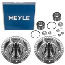 2x MEYLE Radnabe + Radlager für VW POLO 3 6N1 4 9N LUPO SEAT AROSA mit ABS vorne