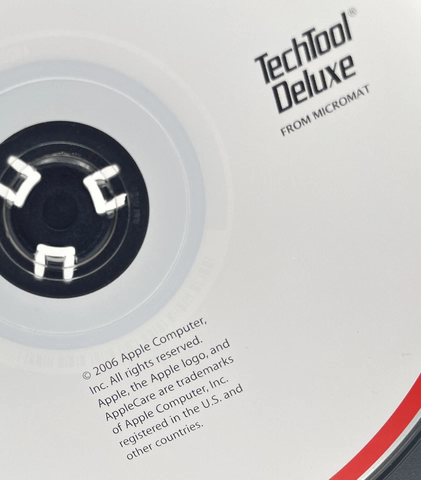 2006 AppleCare Protection Plan TechTool Deluxe Mac Software Disc - Image 2 of 3