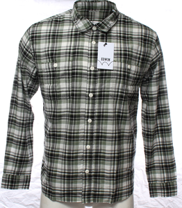 camisa cuadros verde hombre