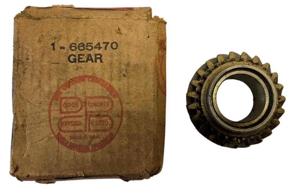 1935-1939 Chrysler Plymouth Dodge Transmission Second Speed Gear 665470 NOS. - Image 2 of 4