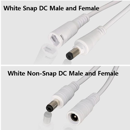 55x21mm Wasserdicht DC 12V Steckverbinder Kupplung Hohlstecker Adapter Netzteil - Bild 3 von 8