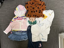 Lot of 6-18m Girls Clothes 8 Pieces