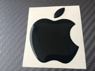 Apple Logo Vinyl Decal Sticker - Apple 3D gewölbter Aufkleber, für Apple-Fans - Bild 1 von 4