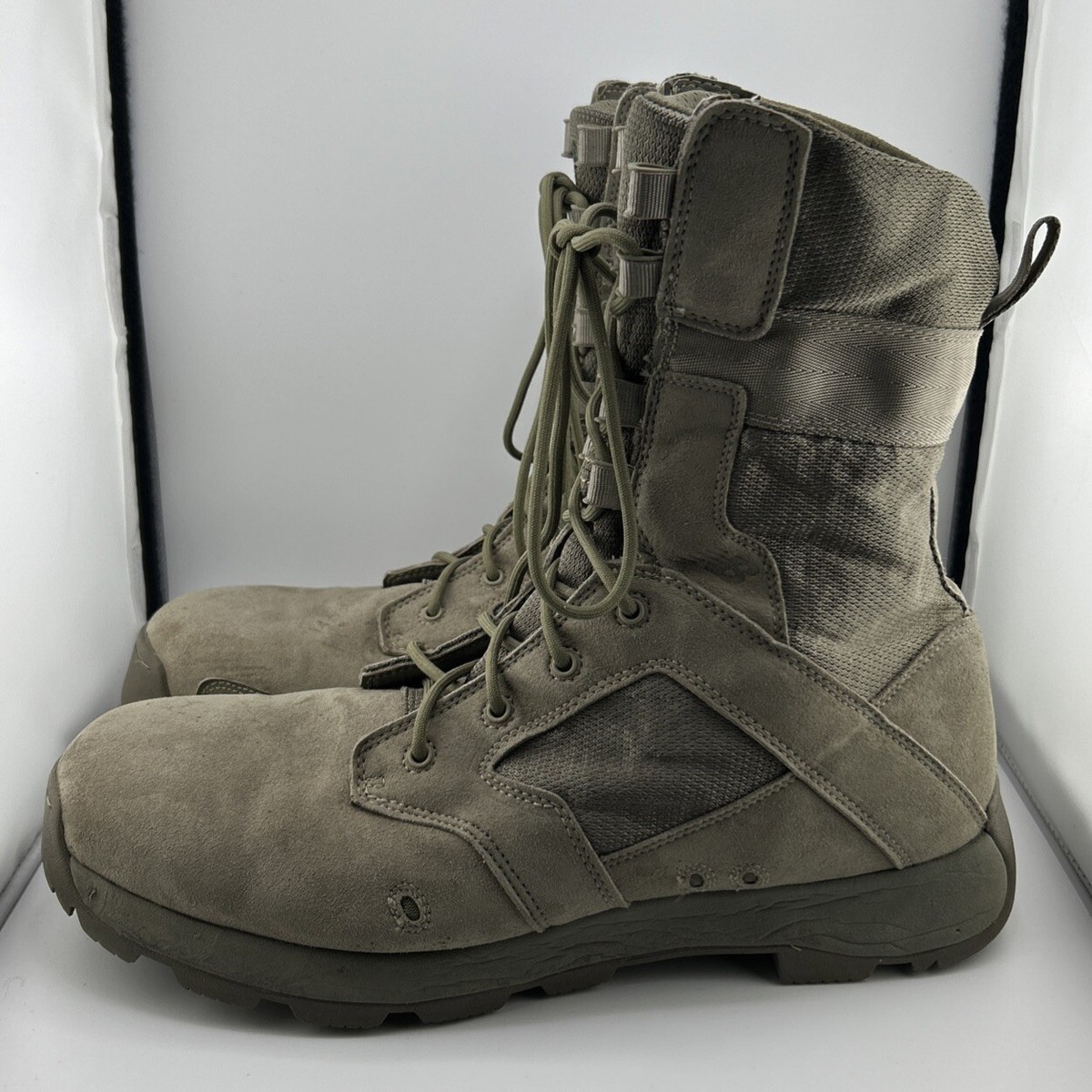 New Balance OTB Green/Gray Military Tactical Combat Boots