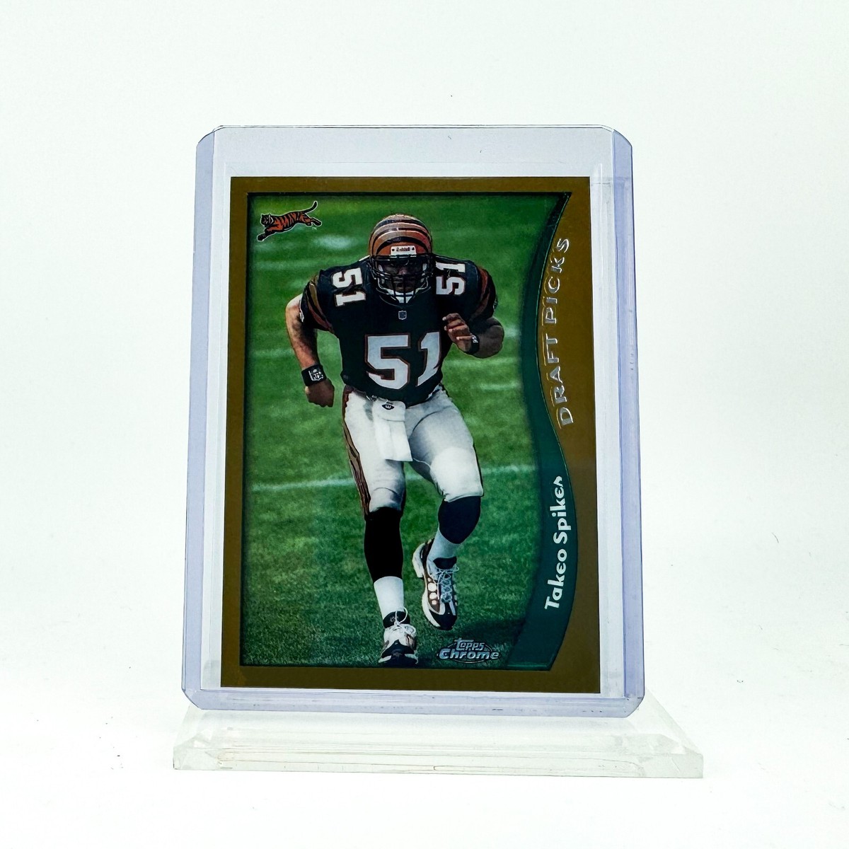 Takeo Spikes Rookie - 1998 Topps Chrome - Cincinnati Bengals | eBay
