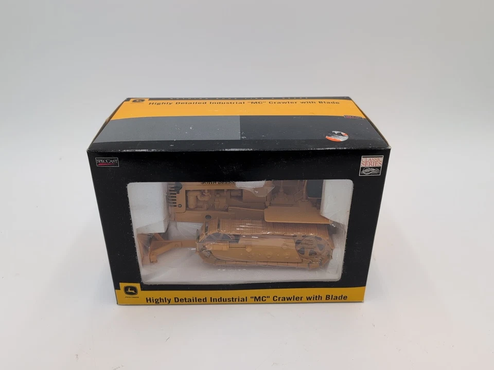 1/16 John Deere 1949 Model "MC" Crawler Tractor with Blade Industrial SpecCast - Image 2 of 3