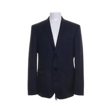 Gianni Versace, Blazer, Größe: 52, V100084, Blau, Cupro/Polyester/Wolle #csD