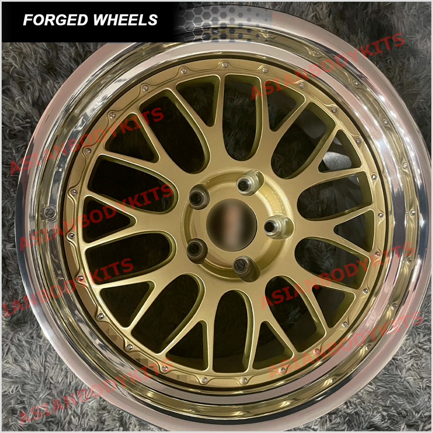1PC CUSTOM WHEELS RIMS 2-3 PIECE FOR Porsche 911 991 992 997 Turbo 718 Cayman-image