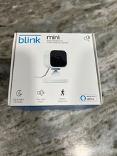 Blink Mini Indoor Plug-In HD Smart Security Camera NEW