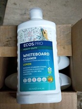 Ecos Pro Heavy-Duty Whiteboard Cleaner for Dry Erase Boards 17 oz Lemon Scent