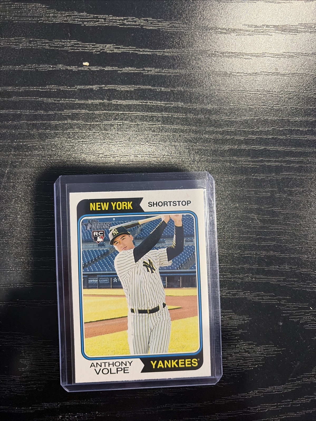 2023 Topps Heritage - Rookie Variation Anthony Volpe #282 (RC)