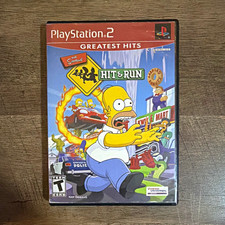 The Simpsons: Hit & Run PS2 Greatest Hits (2003) T NTSC-U/C Manual Included