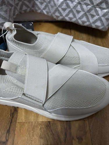 Primark Bezszklane trampki Damskie UK 6 Kremowe wsuwane Komfort Rekreacyjne buty do chodzenia - Zdjęcie 5 z 9