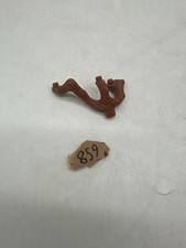 Brown Plastic Tree Branch Root Toy Part Building Block Element