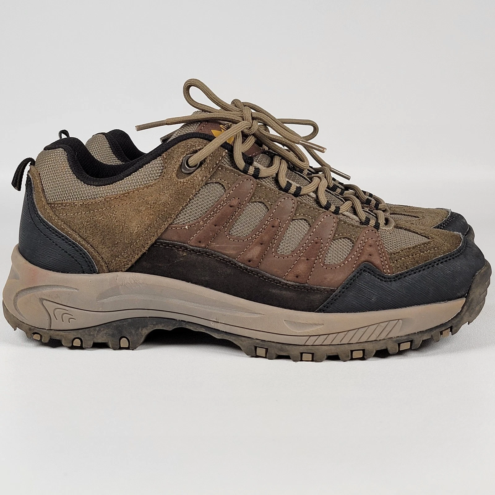Denali Trail Hiking Shoes Men’s Size US 11/45 Brown Lace Up Suede