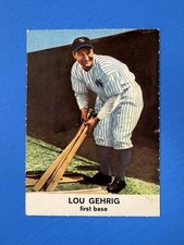 Lou Gehrig Cards, Rookie Cards, and Memorabilia Guide 8
