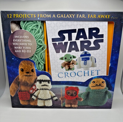 Star Wars Characters Crochet Kit | Thunder Bay Press 2021 Crochet Yoda and R2D2