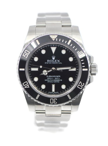 Rolex Submariner No Date Stainless Steel Watch 114060