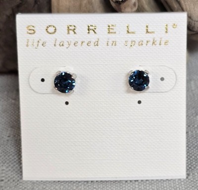Sorrelli Earrings Studs - Aspen Sky - Studs - New No Longer Available