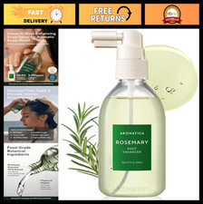 Root Enhancer Rosemary Water Spray for Hair Growth - Biotin, Caffeine, No Sulfat