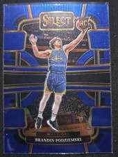 Brandin Podziemski 2023-24 Panini Select RC Blue Rookie Retail Concourse #93