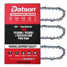 10-Inch Pole Saw Chain for EGO AC1000Q,PS1000-C/PSX2510-FC 56V,1/4" .043" 56