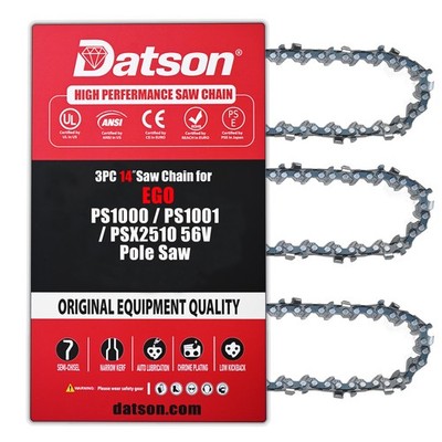 10-Inch Pole Saw Chain for EGO AC1000Q,PS1000-C/PSX2510-FC 56V,1/4'' .043'' 56