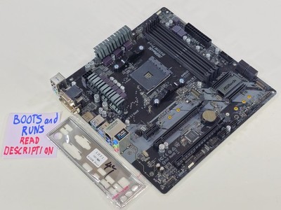 [BOOTS + RUNS, BAD PCI-E SLOT] ASRock B450M Pro4 AMD B450 Micro ATX Motherboard