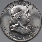 1956 Franklin Half Dollar — photo from another recent sale