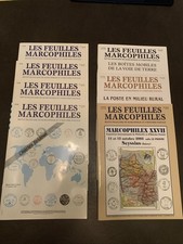LES FEUILLES MARCOPHILES 2003 - 4 N° ET 3 SUPPLEMENTS