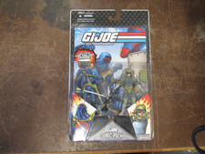 GI Joe 25th Anniversary Comic Pack COBRA COMMANDER & TRIPWIRE Action Figure 1988