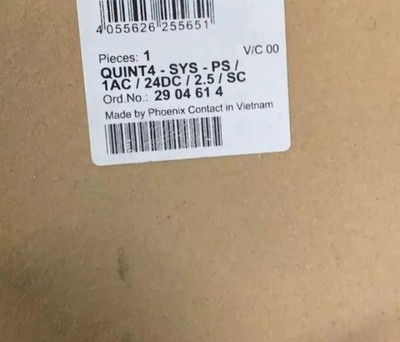 NEW   QUINT4-SYS-PS/1AC/24DC/2.5/SC module 2904614  #jd