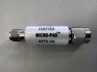 Narda 30dB Attenuator DC-6GHz 4772-30 SMA